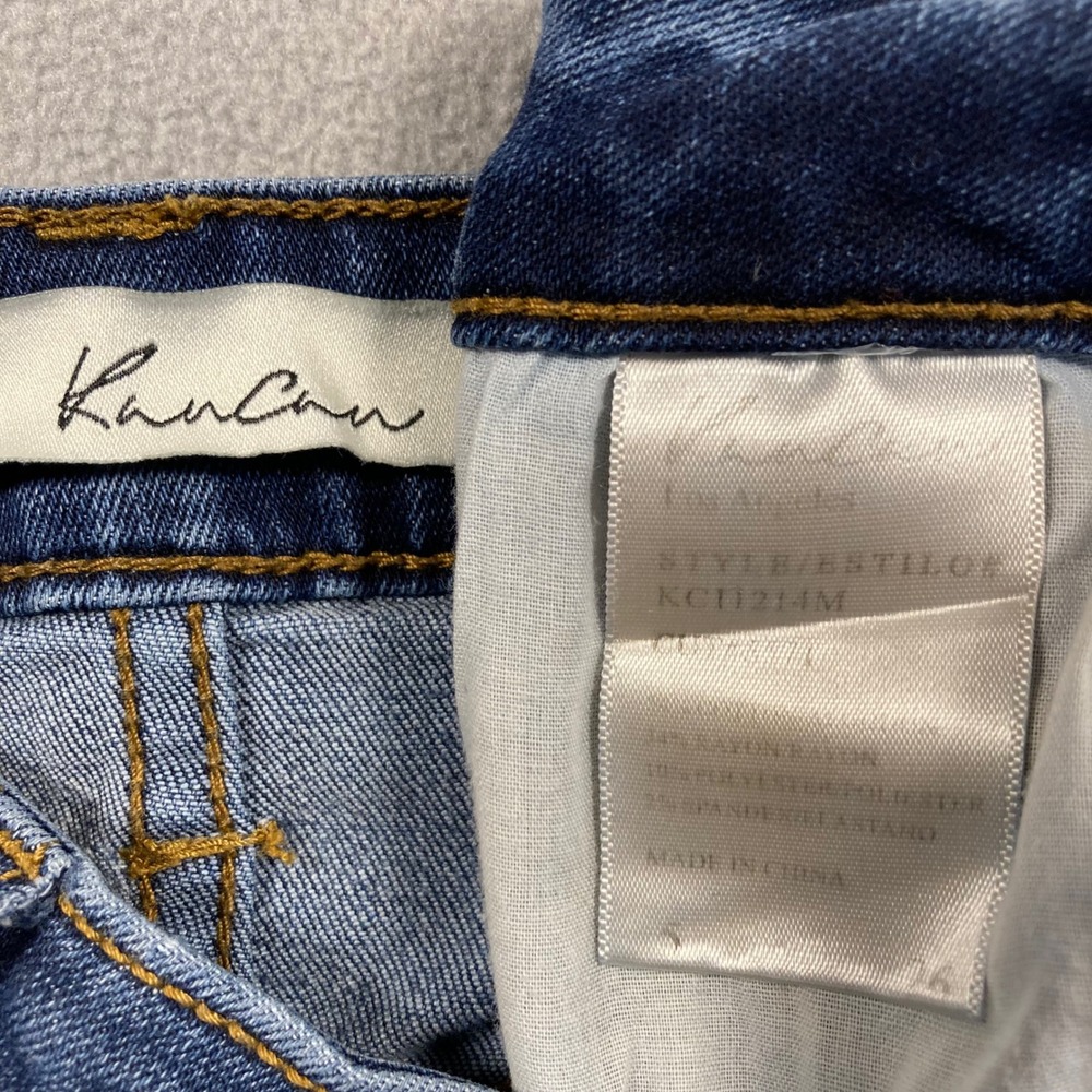 Kancan Jeans Womens Size 1 Blue Skinny Mid Rise KC11214M Stretch Medium - Picture 5 of 7